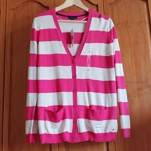 Tommy Hilfiger button down sweater